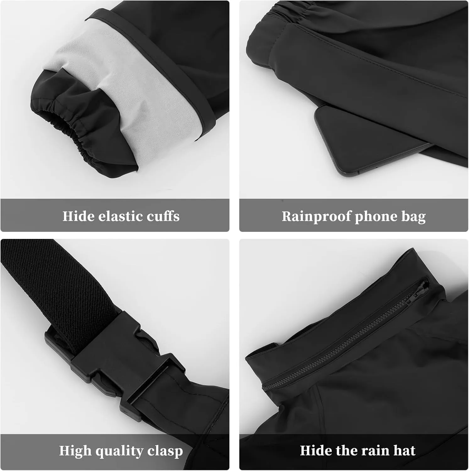 Rain Suit For Men & Women Waterproof Heavy Duty Rain Gear Outdoor Work Fishing Jacket & Trouser Breathable Raincoats
