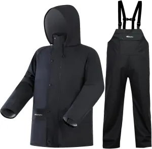 Rain Suit Waterproof Jacket and Trouser Suit Raincoat for Men and Women Outdoor All-Sport