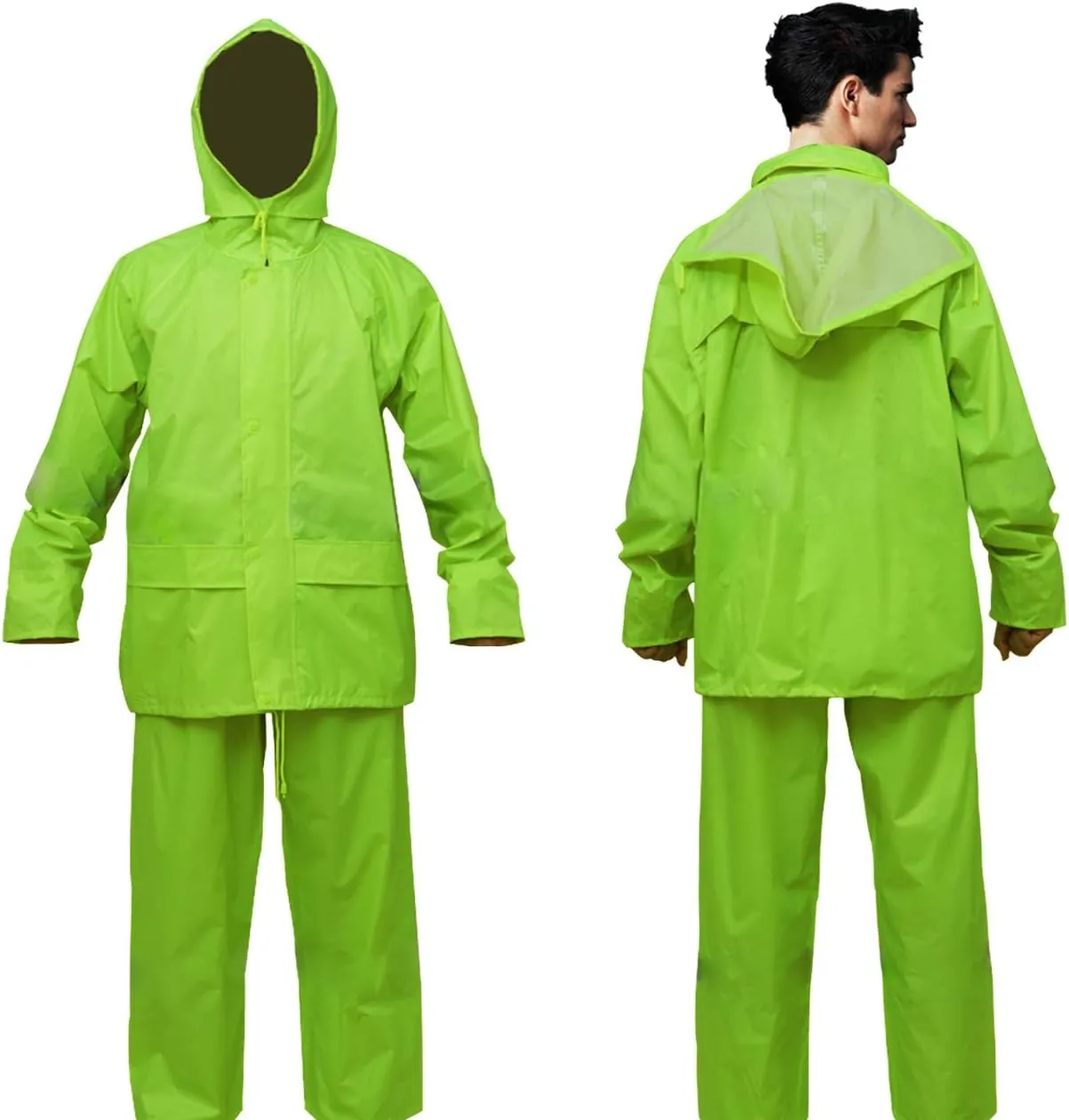 Rain Suits for Men Women Lightweight Rain Gear, Waterproof Rain Jacket with Pants