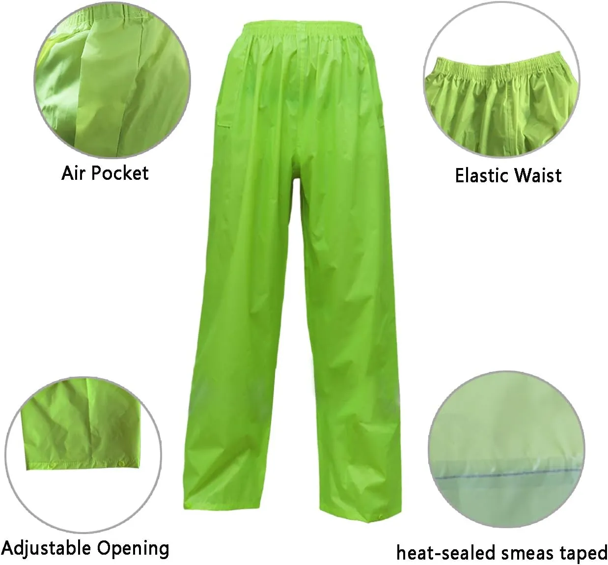 Rain Suits for Men Women Lightweight Rain Gear, Waterproof Rain Jacket with Pants
