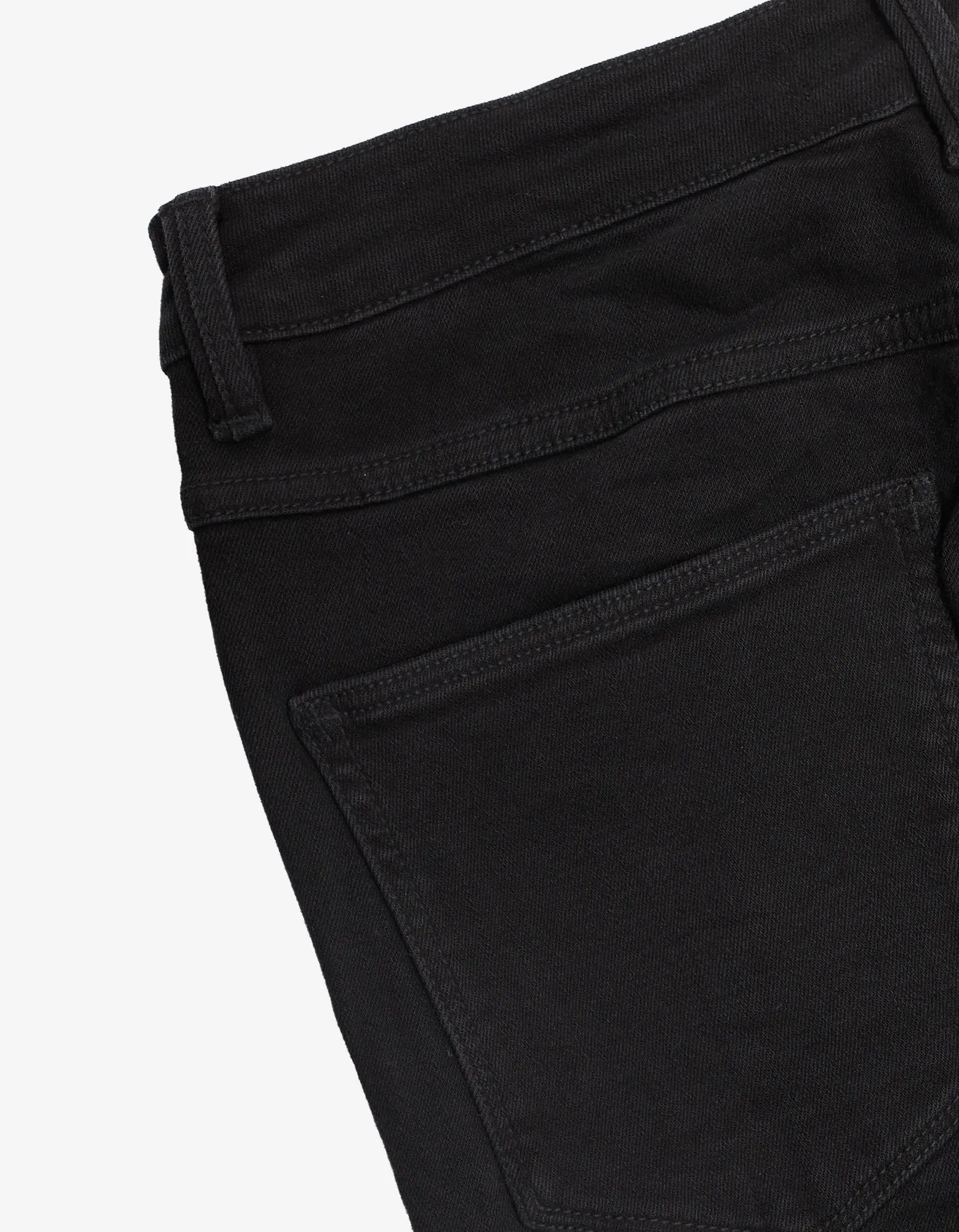 Rebel Skinny Friction Distressed Black Jeans -