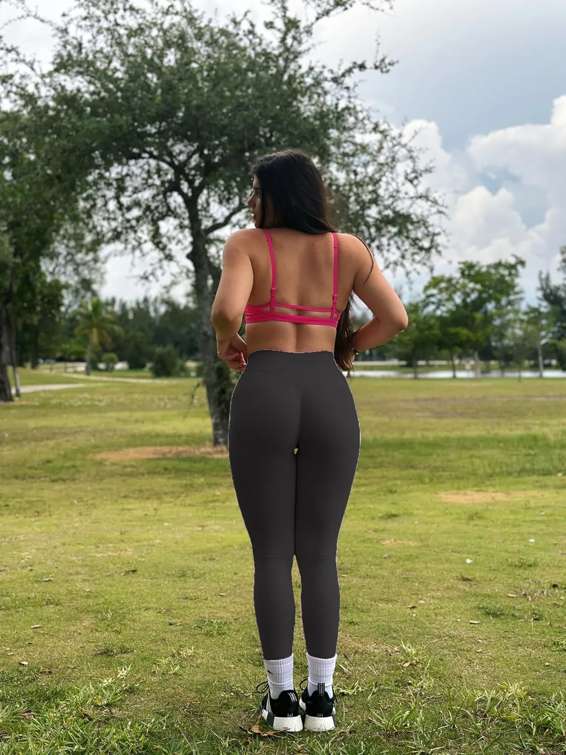 Scrunch Workout Impact Gym Leggings Women High Waisted Tummy Control Booty Lifting Yoga Pants