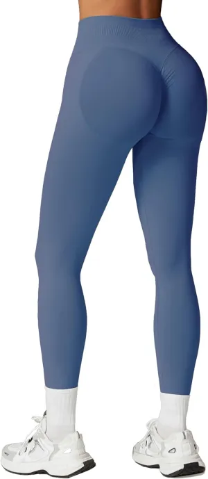 Scrunch Workout Impact Gym Leggings Women High Waisted Tummy Control Booty Lifting Yoga Pants