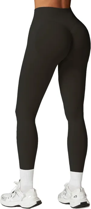 Scrunch Workout Impact Gym Leggings Women High Waisted Tummy Control Booty Lifting Yoga Pants