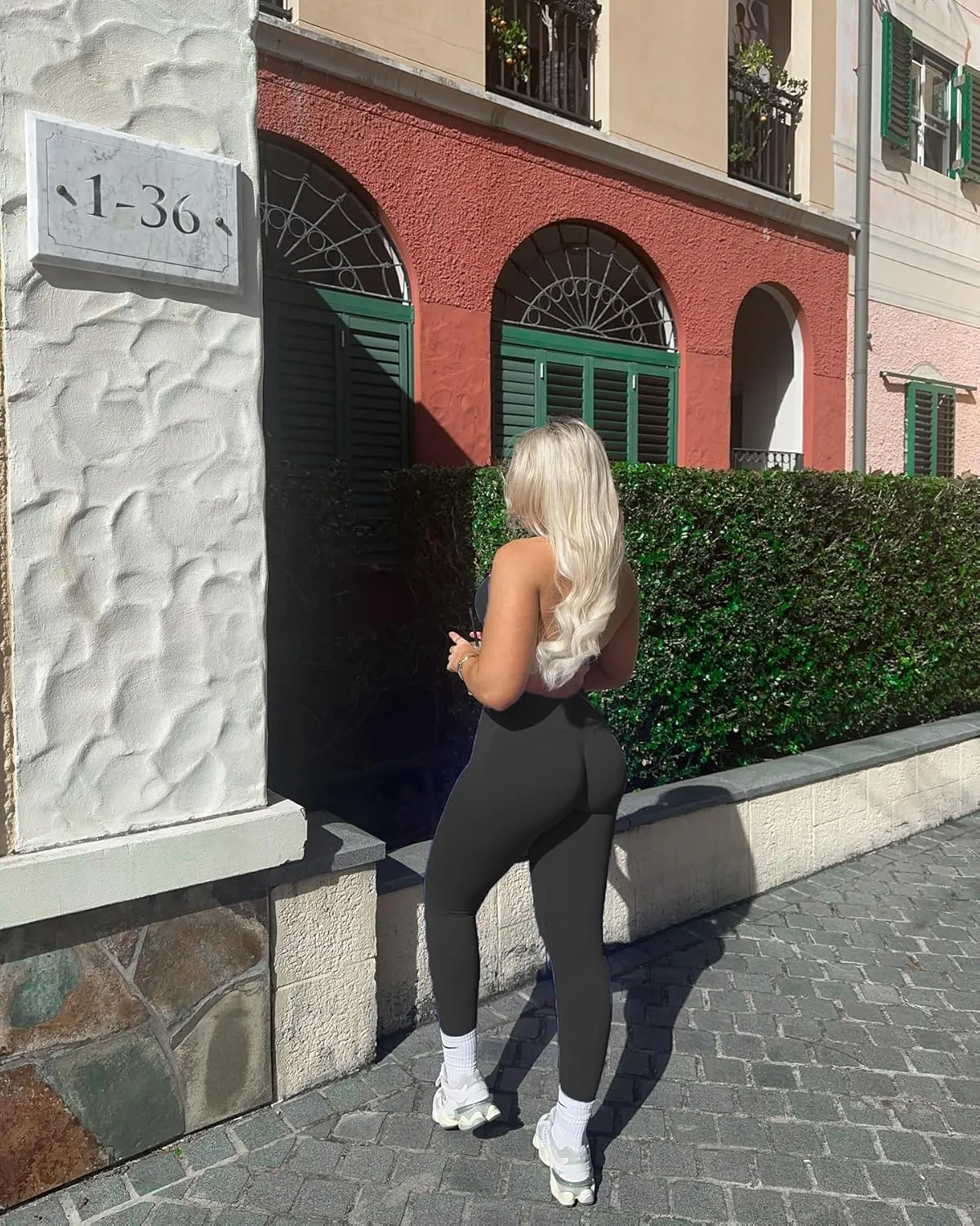 Scrunch Workout Impact Gym Leggings Women High Waisted Tummy Control Booty Lifting Yoga Pants