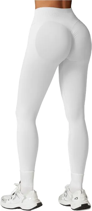 Scrunch Workout Impact Gym Leggings Women High Waisted Tummy Control Booty Lifting Yoga Pants