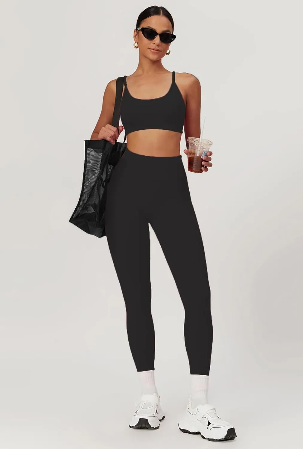 Scrunch Workout Impact Gym Leggings Women High Waisted Tummy Control Booty Lifting Yoga Pants