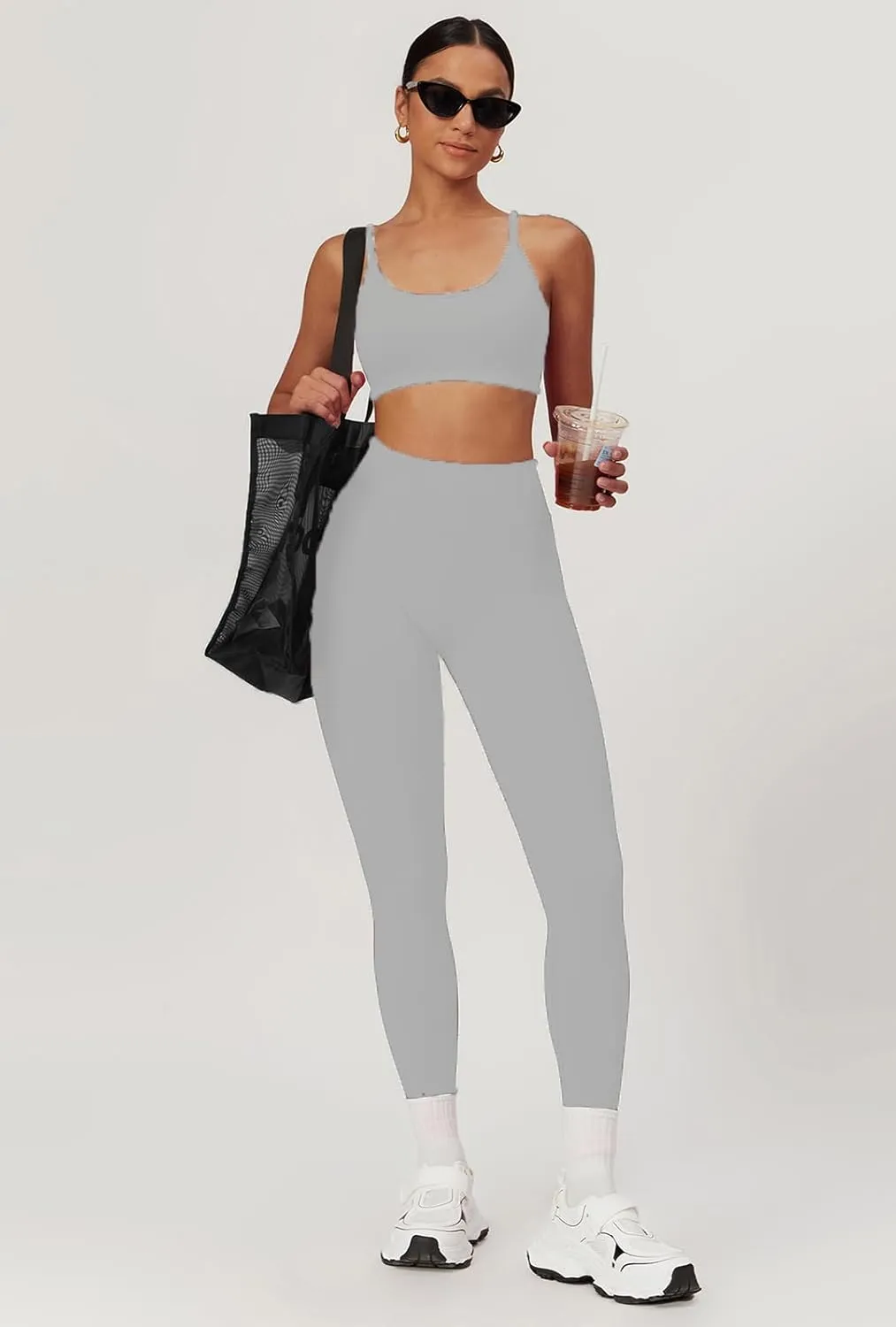 Scrunch Workout Impact Gym Leggings Women High Waisted Tummy Control Booty Lifting Yoga Pants