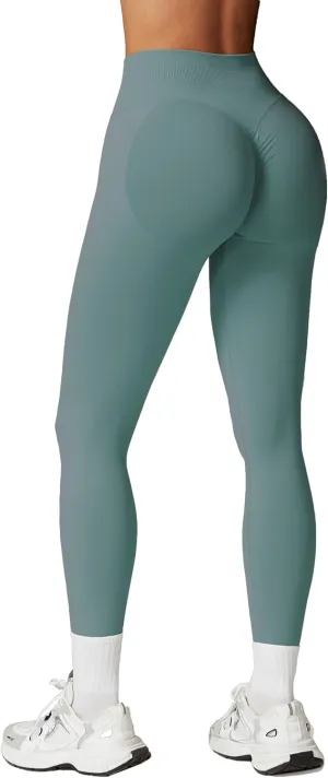 Scrunch Workout Impact Gym Leggings Women High Waisted Tummy Control Booty Lifting Yoga Pants