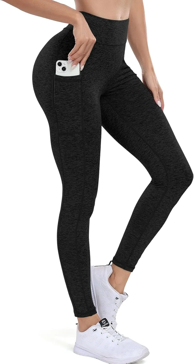 SEASUM Viral V Back Leggings for Women Curves Scrunch Butt Lifting Workout Yoga Pants High Waisted Gym Booty Tights