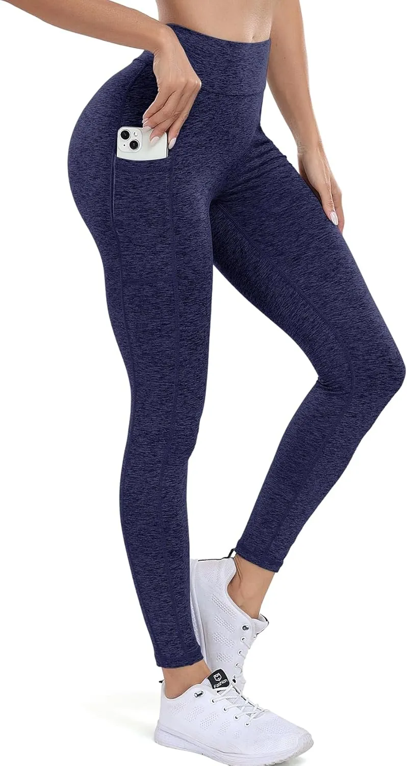 SEASUM Viral V Back Leggings for Women Curves Scrunch Butt Lifting Workout Yoga Pants High Waisted Gym Booty Tights