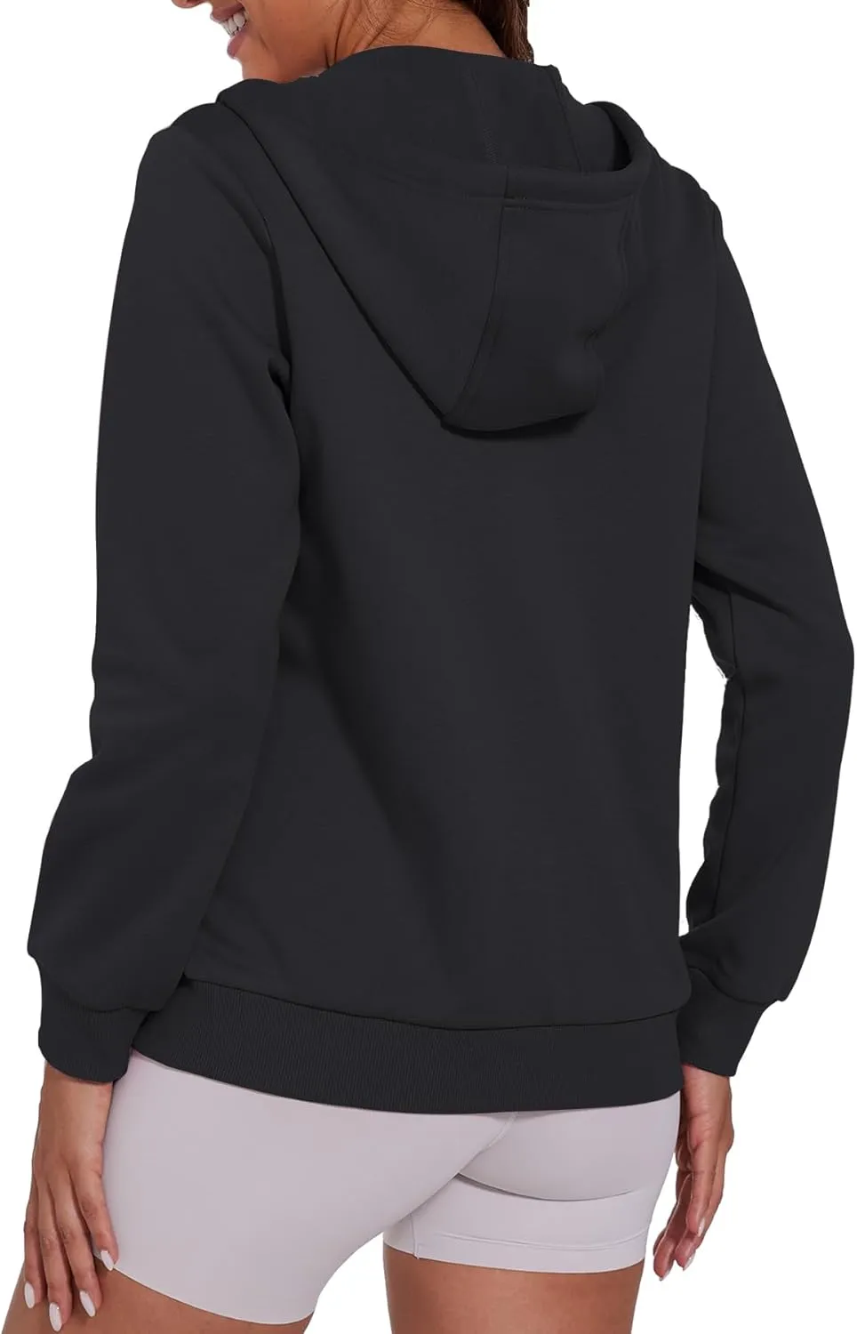 SMENG Womens Zip Up Hoodies Long Sleeve Fit Hooded Sweatshirts 2024 Casual Lightweight Jacket
