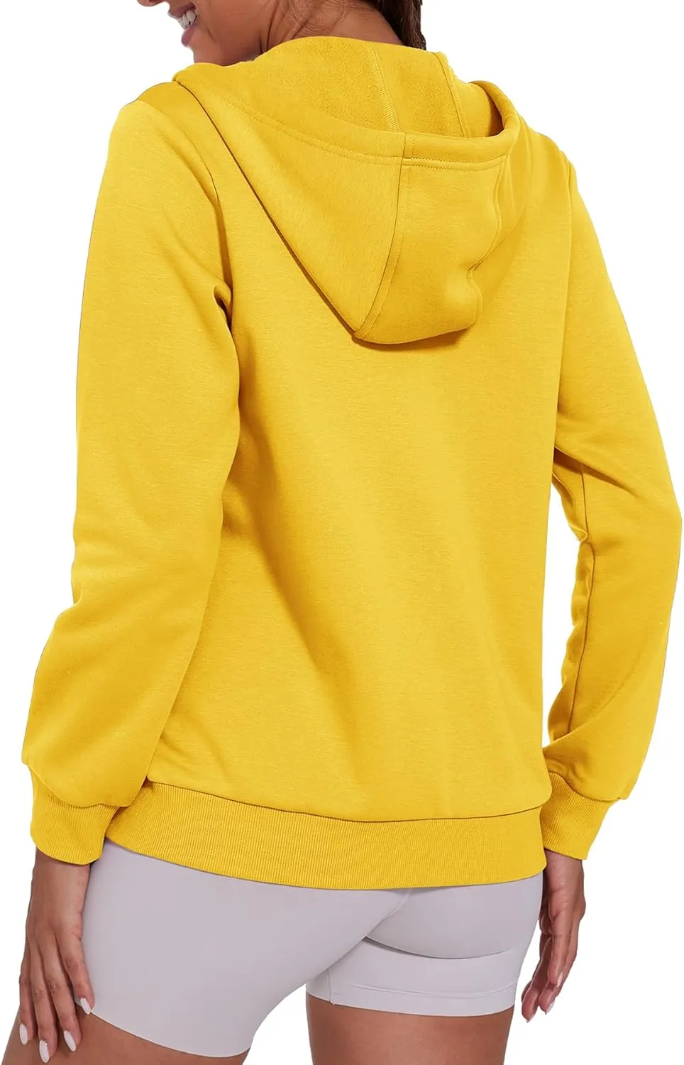SMENG Womens Zip Up Hoodies Long Sleeve Fit Hooded Sweatshirts 2024 Casual Lightweight Jacket