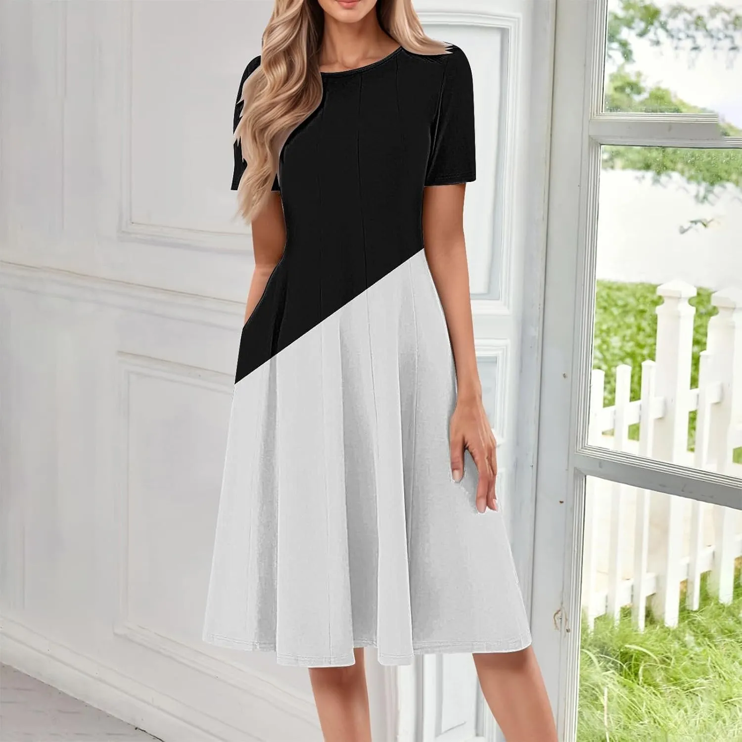 Summer Dresses for Women Summer Dresses for Women Plus Size Beach Dress Casual Sundresses Sexy Sleeveless Dress