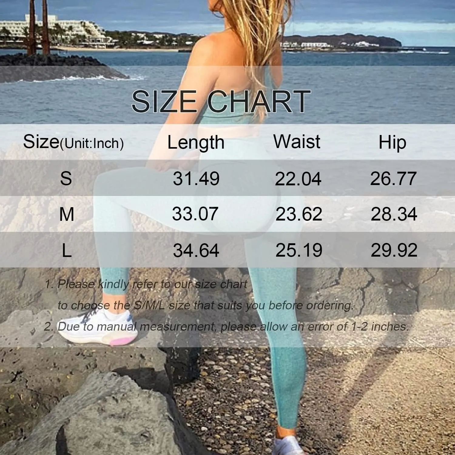 SZKANI Butt Lifting Leggings for Women Booty High Waisted Workout Yoga Pants Scrunch Butt Gym Seamless Booty Tight