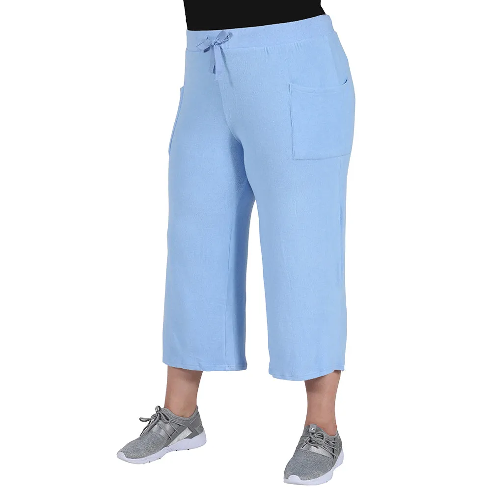 The Comfort Collection Plus Size Sporty Capri