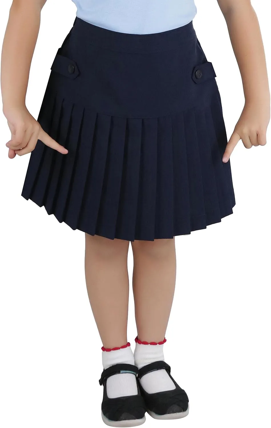 ToBeInStyle Girl's Uniform Skirt
