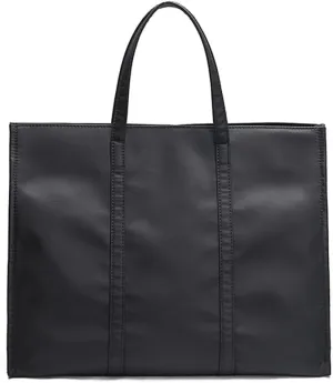 Tote Bag Handbag Shoulder Bag Satchel Purses For Ladies Women (Black-nylon)