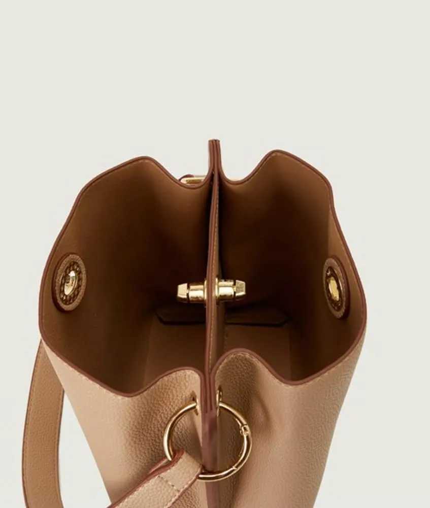 Trendy Bucket Bags Women 2025 Spring Vegan Leather Shoulder Crossbody Purses Satchel Hobo Handbags Removeable Strap