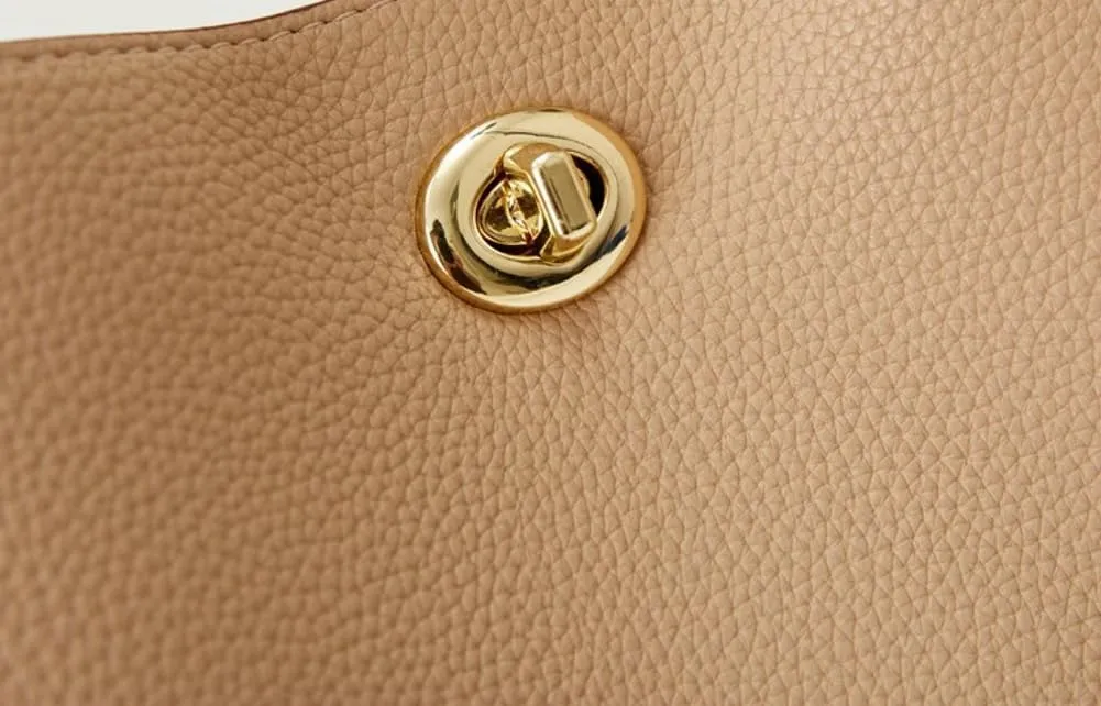 Trendy Bucket Bags Women 2025 Spring Vegan Leather Shoulder Crossbody Purses Satchel Hobo Handbags Removeable Strap