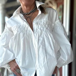 Tucked Blouse