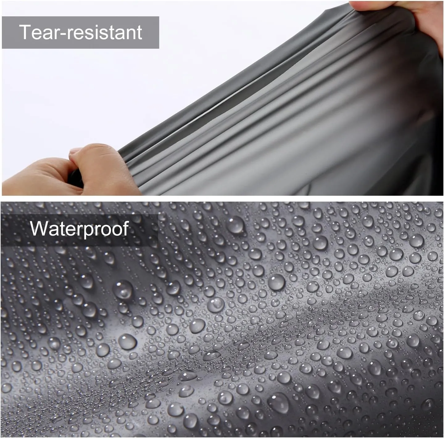 UNIQUEBELLA EVA Raincoat Waterproof Rain Poncho Reusable Unisex for Women Long Rain Cape