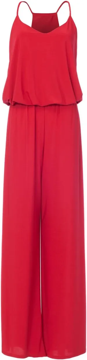 URBAN K Women's Plus and Regular Size Racer Back Jumpsuits and Rompers