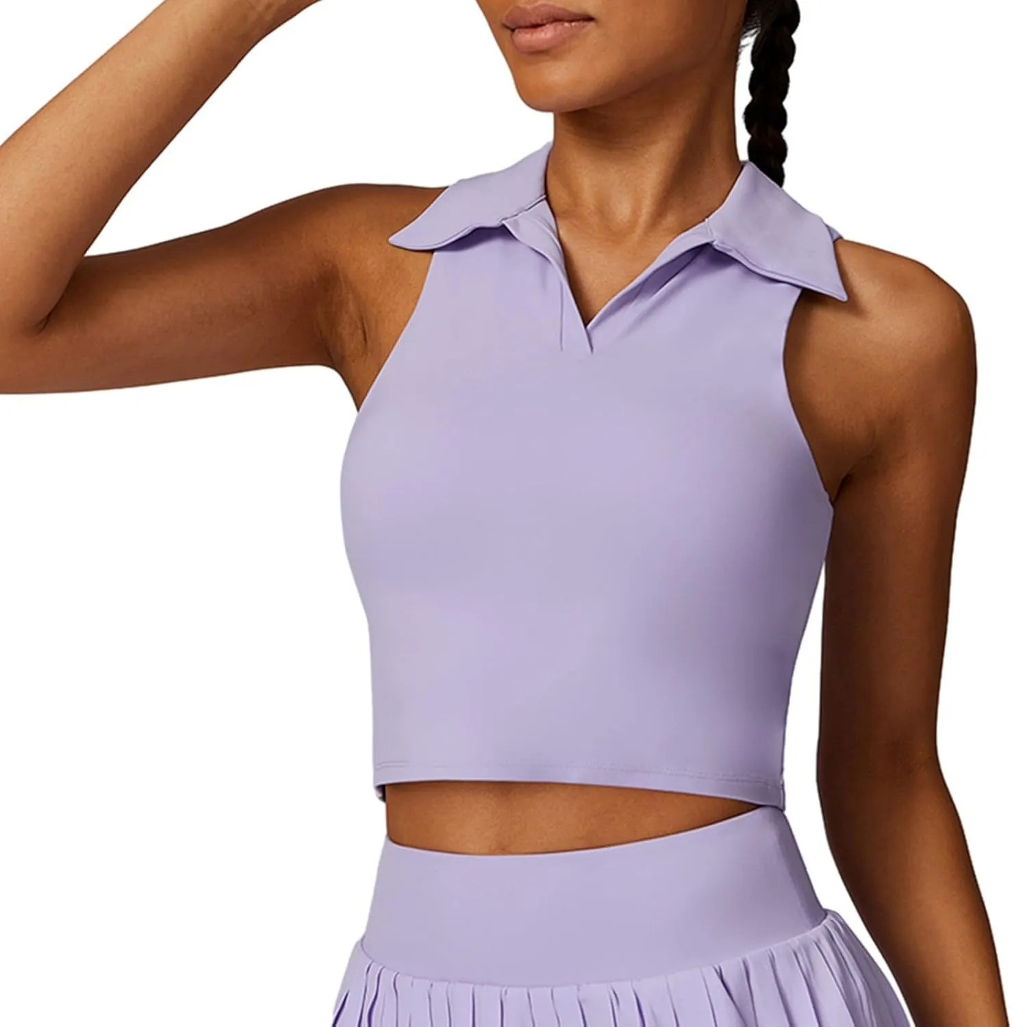 Valcatch Women Pleated Tennis Skirt with Pockets Shorts Youths Girls High Waisted Athletic Golf Skorts Workout Sports Skirts
