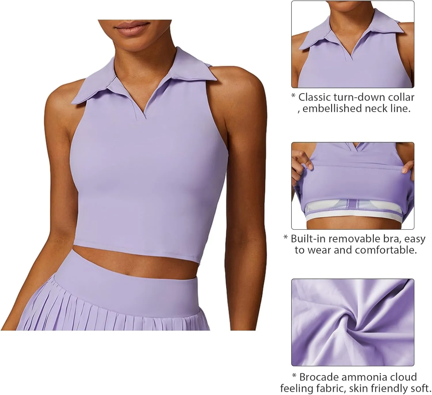 Valcatch Women Pleated Tennis Skirt with Pockets Shorts Youths Girls High Waisted Athletic Golf Skorts Workout Sports Skirts
