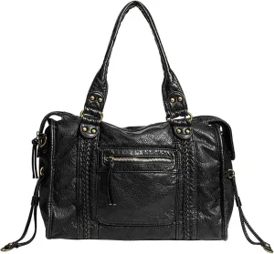 Vintage Motorcycle Shoulder Bag Crossbody Bags Casual Handbag Top Handle Purse For Daily Commute And Outdoor Getaways, As the Pic Show, as the pic show