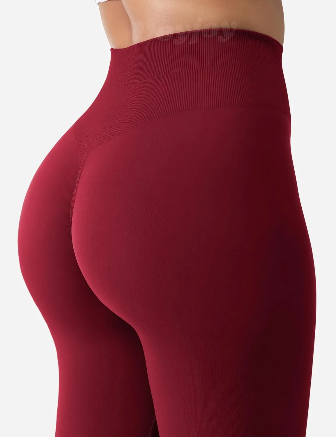 VOYJOY Seamless Leggings for Women High Waist Yoga Pants Scrunch Butt Lifting Elastic Tights