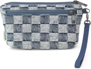 Women Zipper Wristlet Wallet with Coin Pocket
