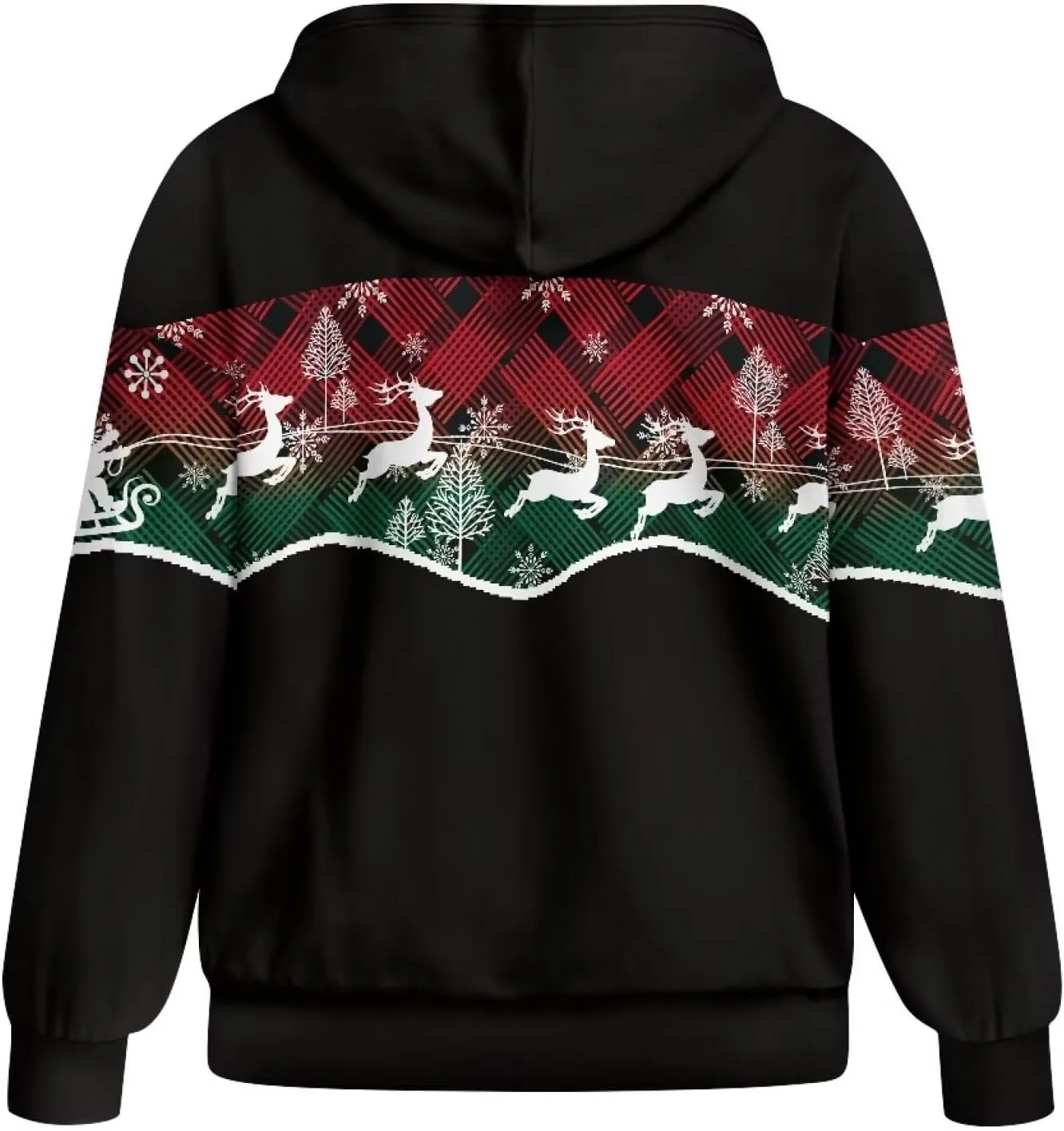 Women's Drawstring Zip Up Hoodies Plus Size Casual Sweatshirts with Pocket Workout Yoga Jacket