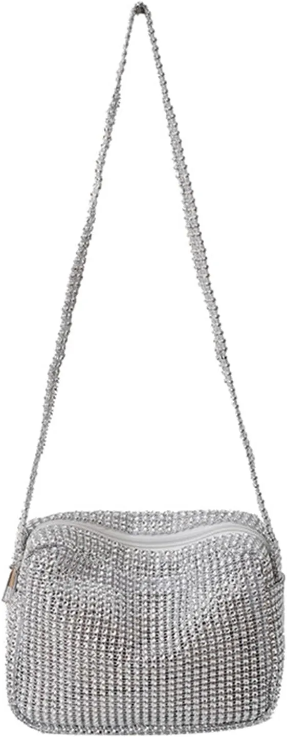 Womens Evening Clutch Bag Luxury s Crossbody Handbag Evening Bag Sparkly Shoulder Bag Party Wedding Purses Polyester