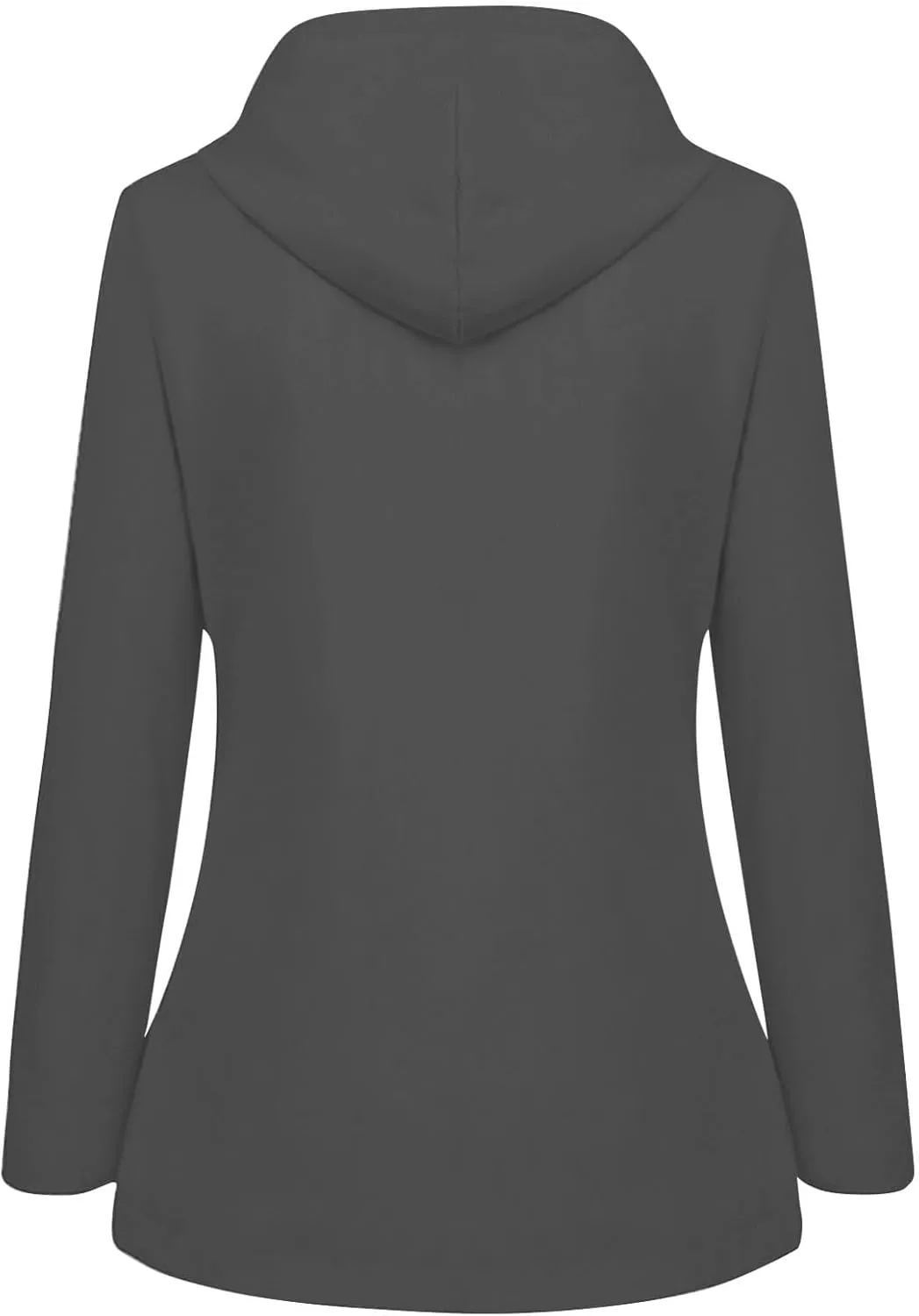Womens Rain Jacket with Hood Plus Size Waterproof Raincoats Drawstring Lightweight Active Zip Up Hoodie with Pocket